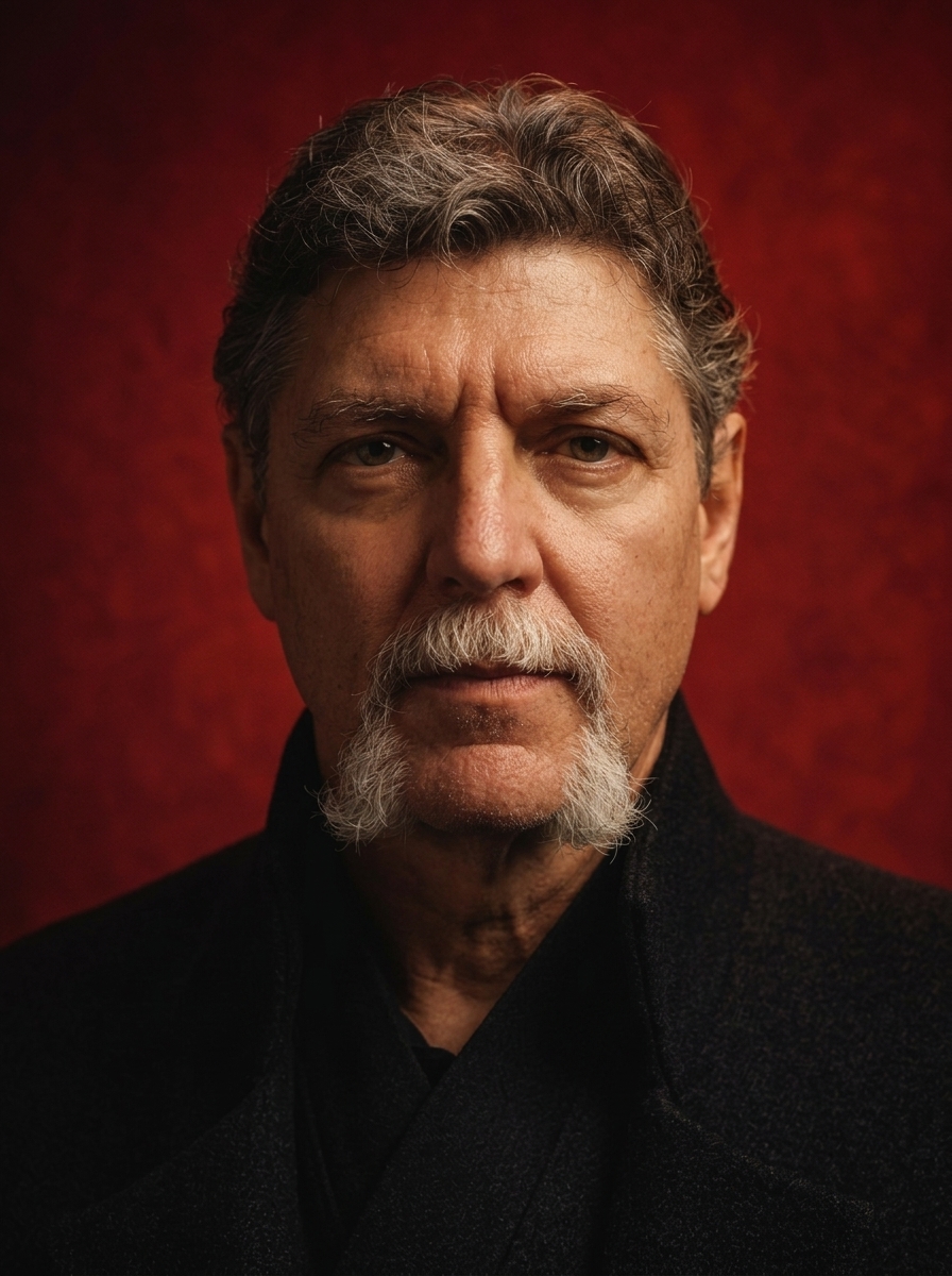 An artistic AI-created portrait of Mike, founder of Burning Desire Creations